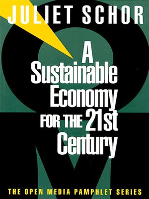cover image of A Sustainable Economy for the 21st Century